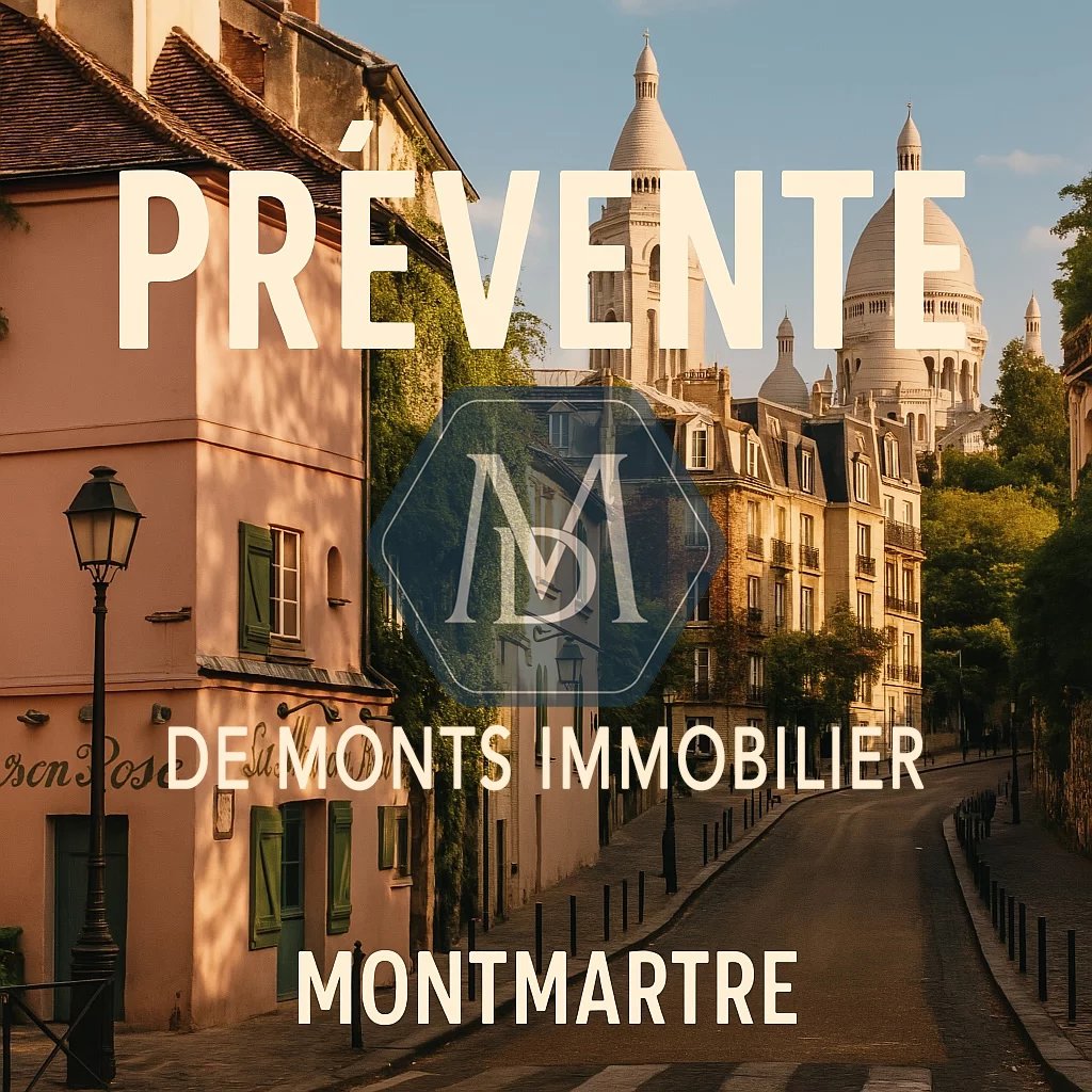 75018 – MONTMARTRE – DUPLEX 2e ET 3e ETAGE 3/4 CH – 105m²