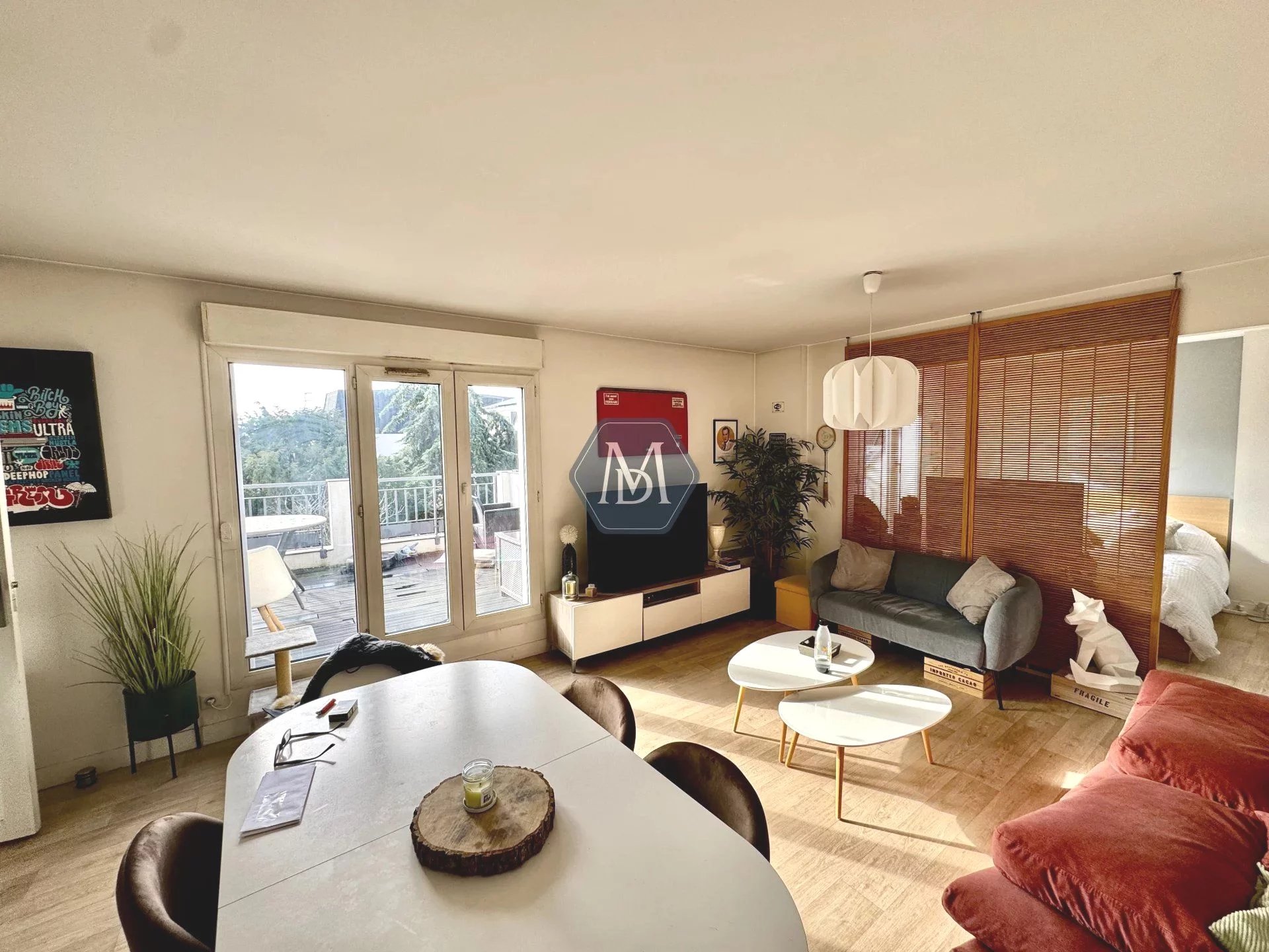 ANTONY HYPER-CENTRE – LIBÉRATION 01/07/2026 – 4 PIECES (84M2) 3 CH + TERRASSE SUD 22M2 + CAVE/PARK.